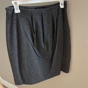 Banana Republic a-line pleated wrap skirt